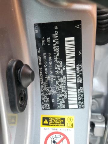 5TDJKRFH2FS175596 - 2015 TOYOTA HIGHLANDER XLE Silber Foto 13