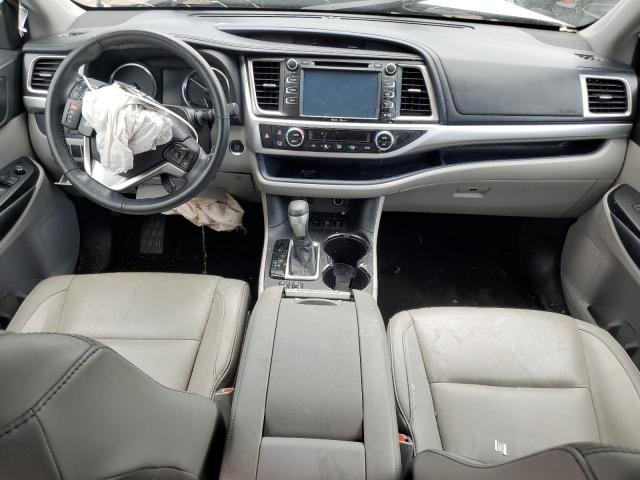 5TDJKRFH2FS175596 - 2015 TOYOTA HIGHLANDER XLE Silber Foto 8