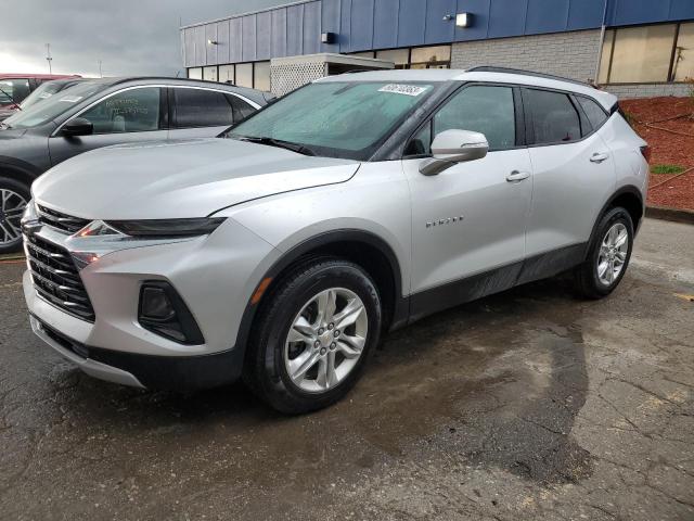 3GNKBHRSXLS629386 - 2020 CHEVROLET BLAZER 2LT SILVER photo 1