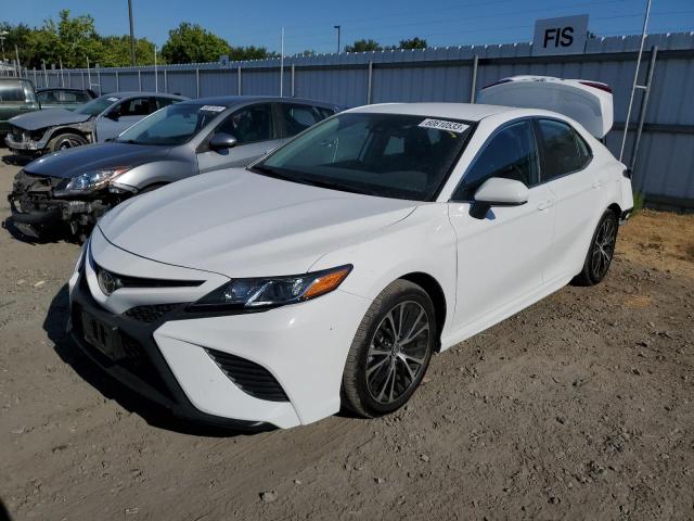 4T1B11HK4KU793053 - 2019 TOYOTA CAMRY L WHITE photo 1