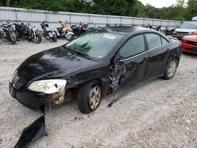 1G2ZG558364182510 - 2006 PONTIAC G6 SE1 BLACK photo 1