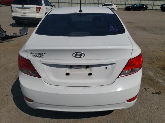 KMHCT4AE6HU346026 - 2017 HYUNDAI ACCENT SE WHITE photo 6