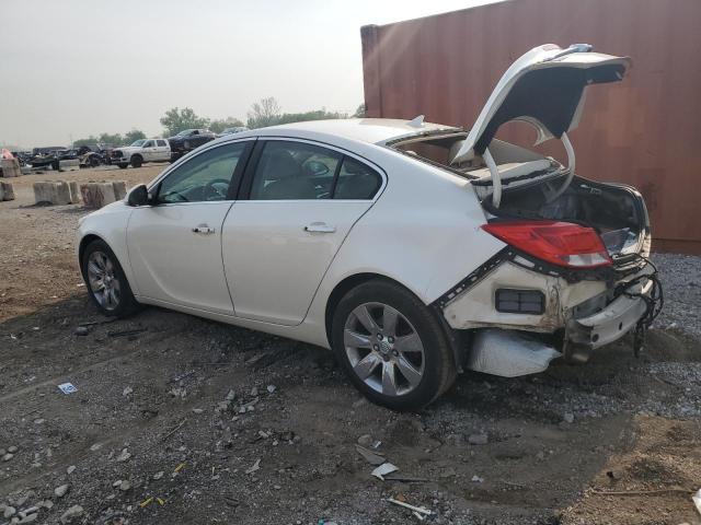 2G4GT5GK3C9157022 - 2012 BUICK REGAL PREMIUM WHITE photo 2