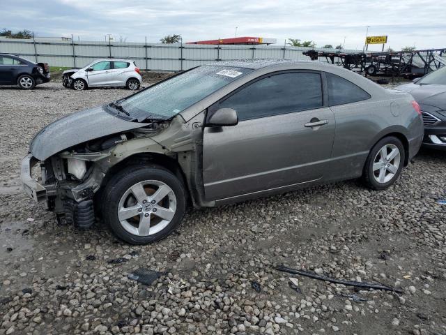 2HGFG12838H539381 - 2008 HONDA CIVIC EX GRAY photo 1