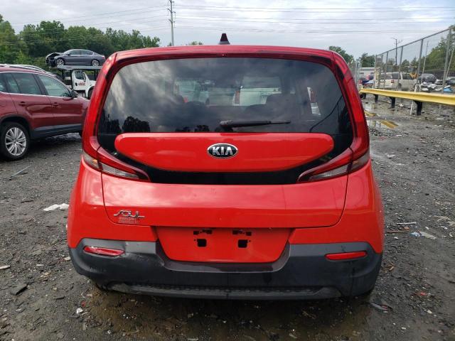 KNDJ23AU7L7704872 - 2020 KIA SOUL LX RED photo 6