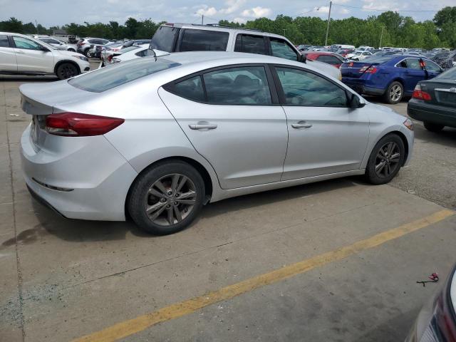 5NPD84LF0JH247735 - 2018 HYUNDAI ELANTRA SEL SILVER photo 3