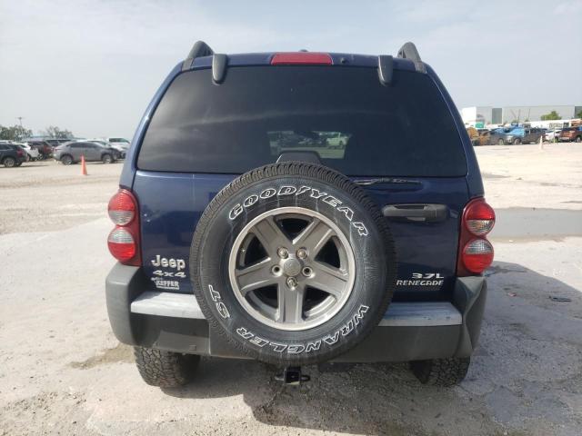 1J4GL38K55W724455 - 2005 JEEP LIBERTY RENEGADE 蓝色 照片 6