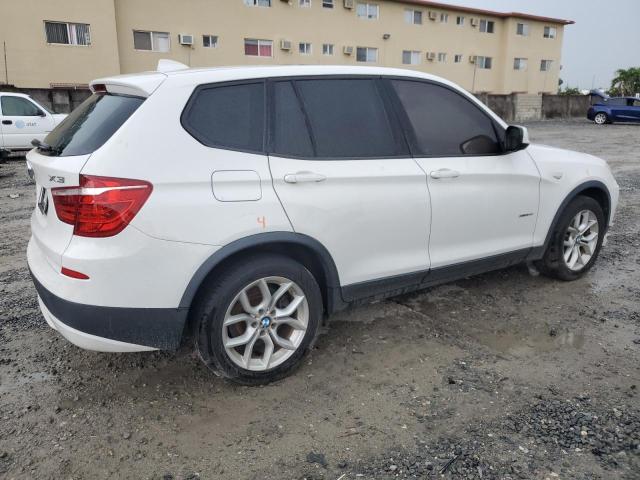 5UXWX7C54CL975480 - 2012 BMW X3 XDRIVE35I WHITE photo 3