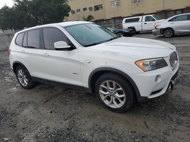 5UXWX7C54CL975480 - 2012 BMW X3 XDRIVE35I WHITE photo 4