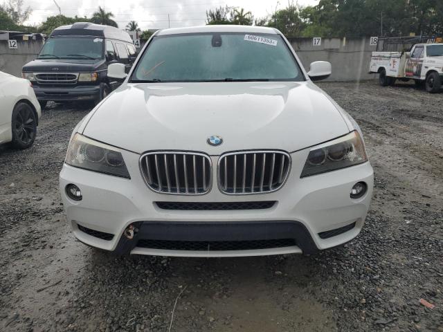 5UXWX7C54CL975480 - 2012 BMW X3 XDRIVE35I WHITE photo 5
