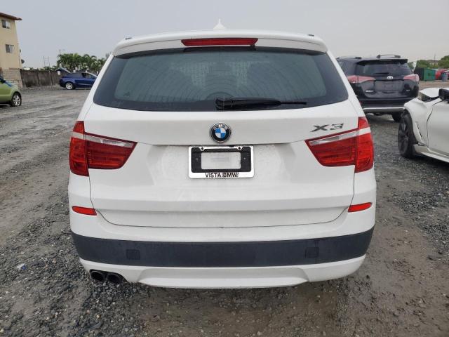 5UXWX7C54CL975480 - 2012 BMW X3 XDRIVE35I WHITE photo 6