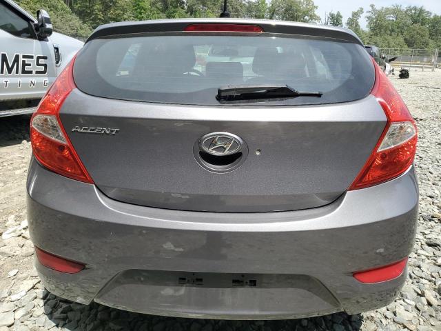 KMHCT5AE2EU183781 - 2014 HYUNDAI ACCENT GLS GRAY photo 6