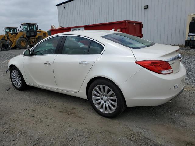 2G4GS5EV4C9215414 - 2012 BUICK REGAL PREMIUM WHITE photo 2