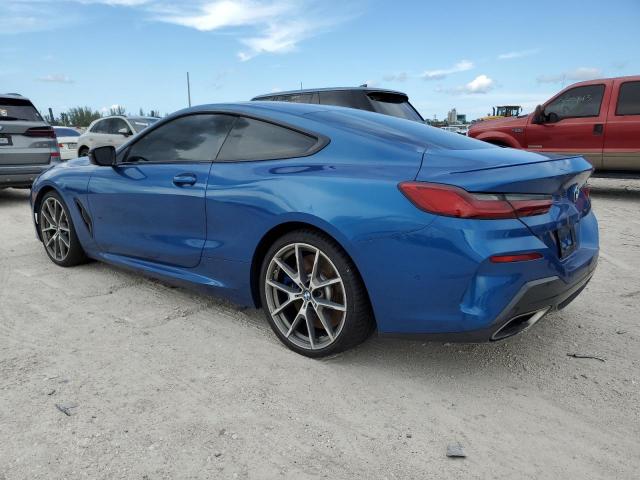 WBABC4C54KBU95399 - 2019 BMW M850XI BLUE photo 2