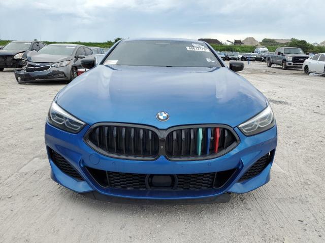 WBABC4C54KBU95399 - 2019 BMW M850XI BLUE photo 5