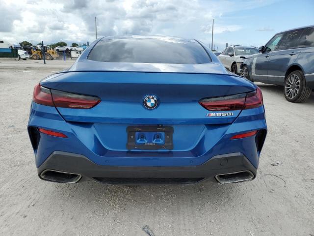 WBABC4C54KBU95399 - 2019 BMW M850XI BLUE photo 6