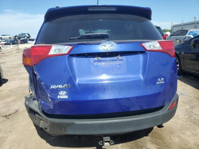 2T3BFREV8FW373548 - 2015 TOYOTA RAV4 LE BLUE photo 6