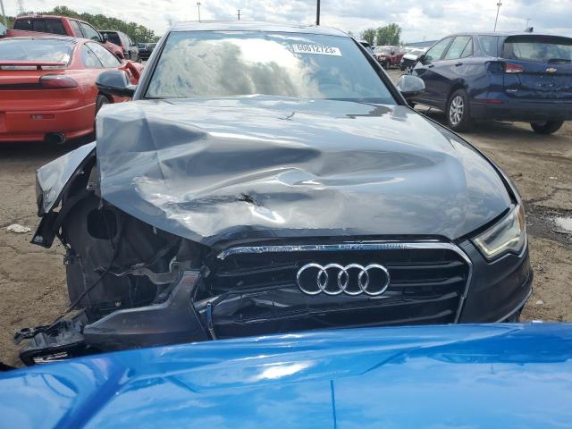 WAUHGAFC3EN055796 - 2014 AUDI A6 PRESTIGE GRAY photo 5