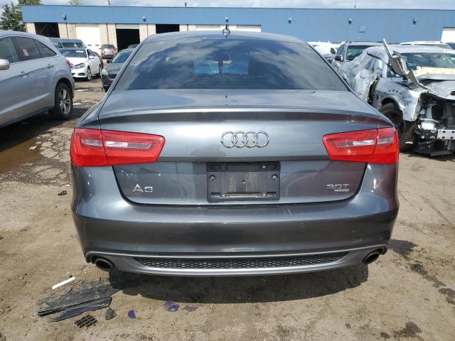 WAUHGAFC3EN055796 - 2014 AUDI A6 PRESTIGE GRAY photo 6