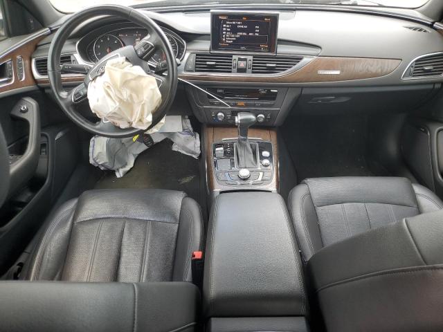 WAUHGAFC3EN055796 - 2014 AUDI A6 PRESTIGE GRAY photo 8