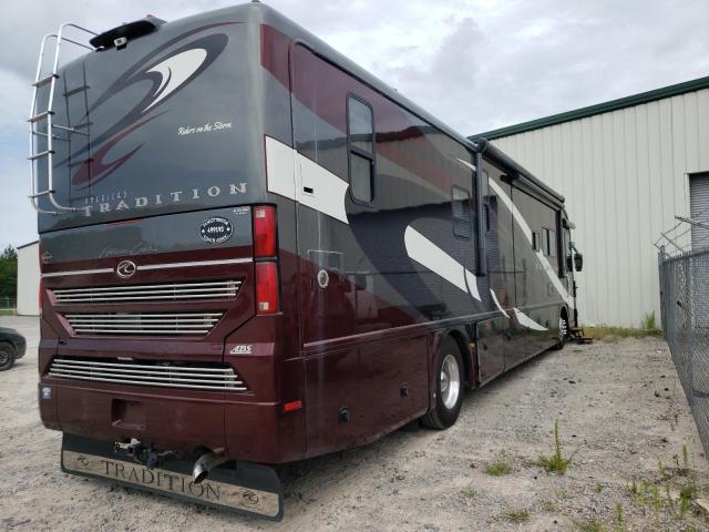 4VZBR1D958C063827 - 2008 SPARTAN MOTORS MOTORHOME 4VZ MAROON photo 4