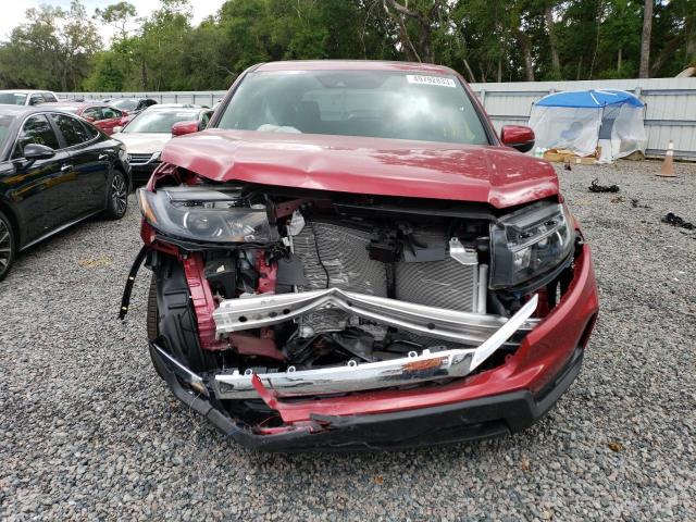 5FNYF8H51PB007258 - 2023 HONDA PASSPORT EXL წითელი ფოტო 5