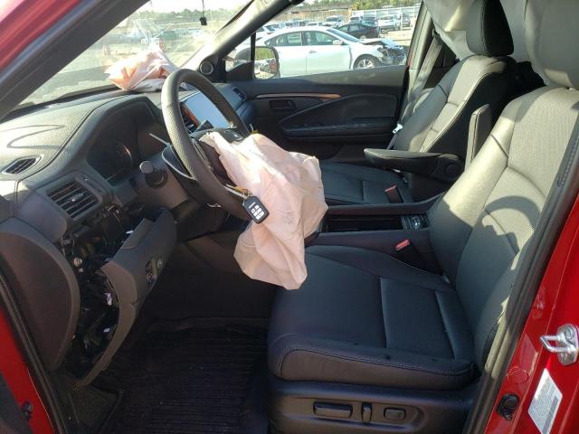 5FNYF8H51PB007258 - 2023 HONDA PASSPORT EXL წითელი ფოტო 7