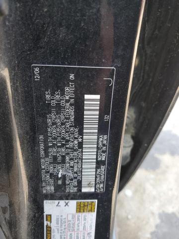 JTLKT324X64126874 - 2006 TOYOTA SCION XB BLACK photo 12