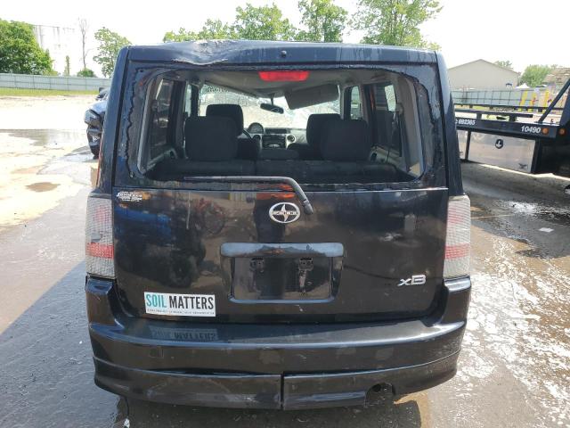 JTLKT324X64126874 - 2006 TOYOTA SCION XB BLACK photo 6