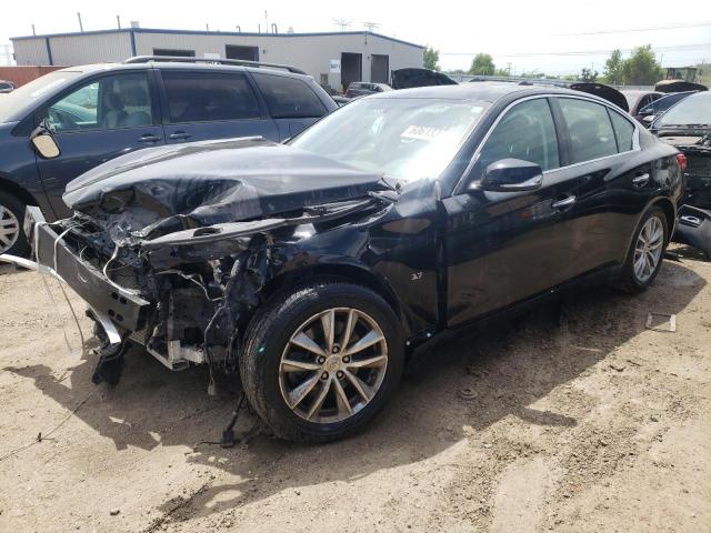 JN1BV7AR5EM685468 - 2014 INFINITI Q50 BASE BLACK photo 1