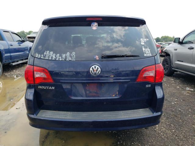 2C4RVABG4CR354915 - 2012 VOLKSWAGEN ROUTAN SE BLUE photo 6