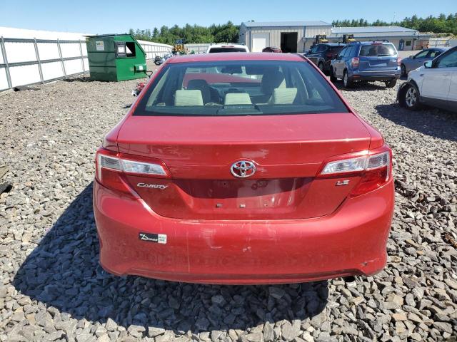 4T1BF1FK2DU646897 - 2013 TOYOTA CAMRY L RED photo 6