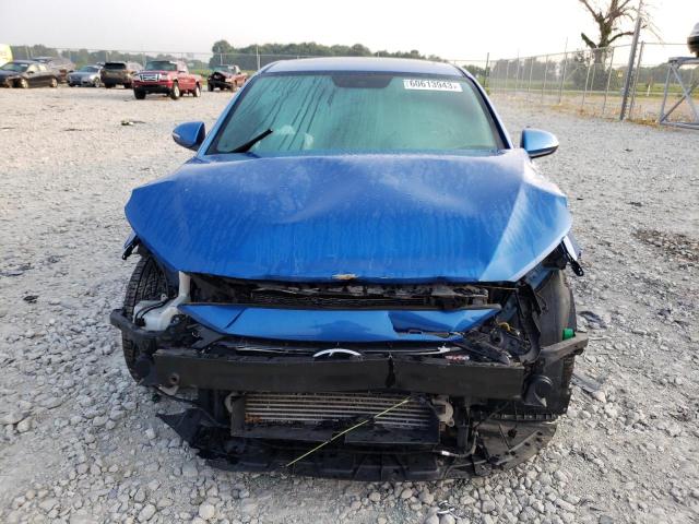 KMHD04LB1JU636955 - 2018 HYUNDAI ELANTRA SPORT BLUE photo 5