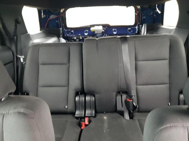 1FM5K8AR8HGA36853 - 2017 FORD EXPLORER POLICE INTERCEPTOR BLUE photo 10
