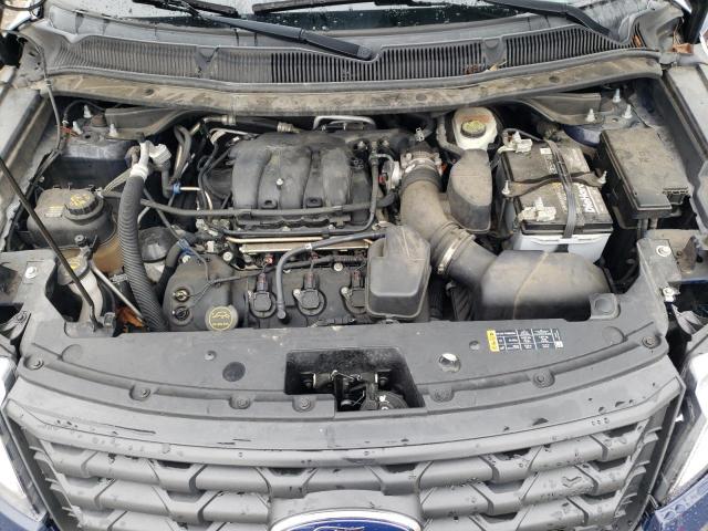 1FM5K8AR8HGA36853 - 2017 FORD EXPLORER POLICE INTERCEPTOR BLUE photo 12