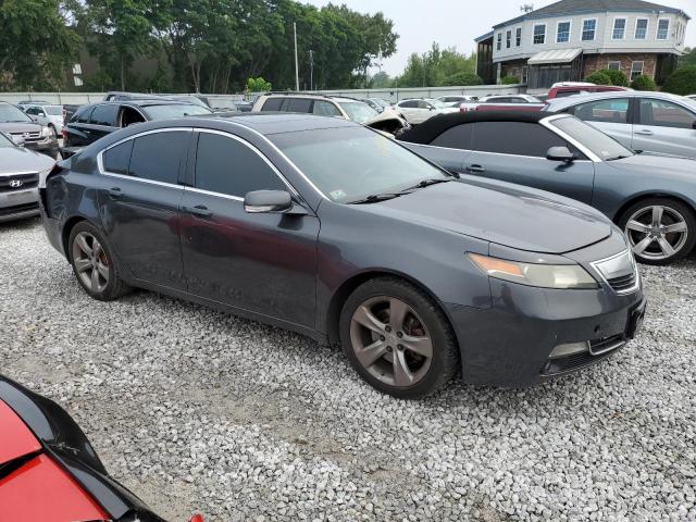 19UUA9F55DA004830 - 2013 ACURA TL TECH GRAY photo 4