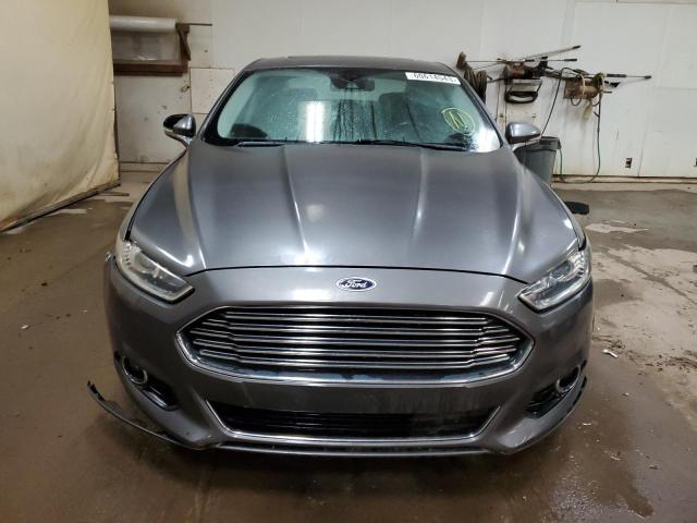 3FA6P0RU5DR286029 - 2013 FORD FUSION TITANIUM HEV GRAY photo 5