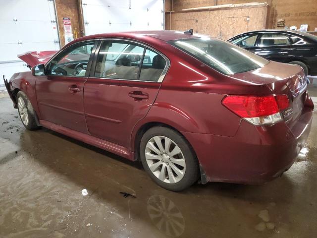 4S3BMDL65B2236705 - 2011 SUBARU LEGACY 3.6R LIMITED RED photo 2