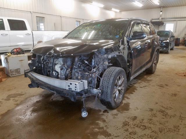 5TDJKRFH8ES070351 - 2014 TOYOTA HIGHLANDER XLE  ფოტო 2