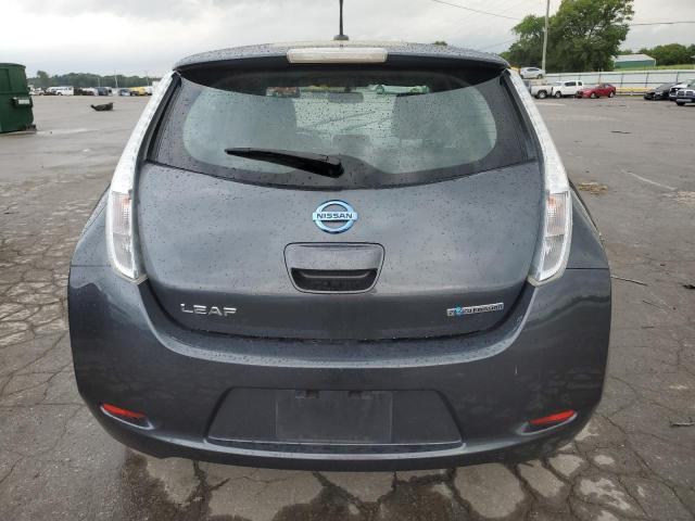 1N4AZ0CP0DC406549 - 2013 NISSAN LEAF S BLUE photo 6