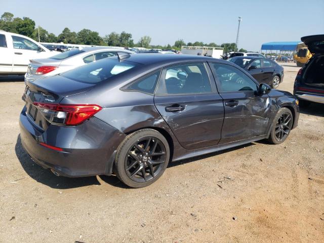 2HGFE2F56NH510738 - 2022 HONDA CIVIC SPORT GRAY photo 3