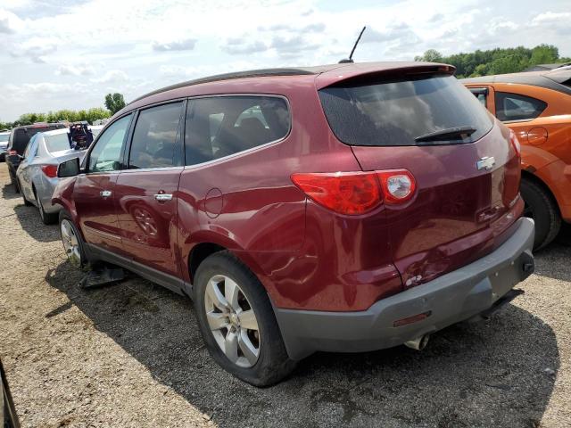 1GNLVHED1AS119696 - 2010 CHEVROLET TRAVERSE LTZ MAROON photo 2