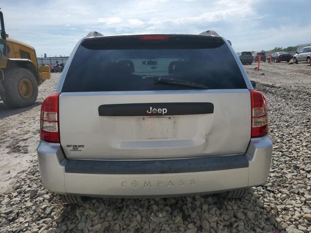 1J4FT47B09D117335 - 2009 JEEP COMPASS SPORT SILVER photo 6