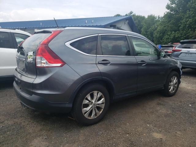 JHLRM4H77CC019817 - 2012 HONDA CR-V EXL GRAY photo 3