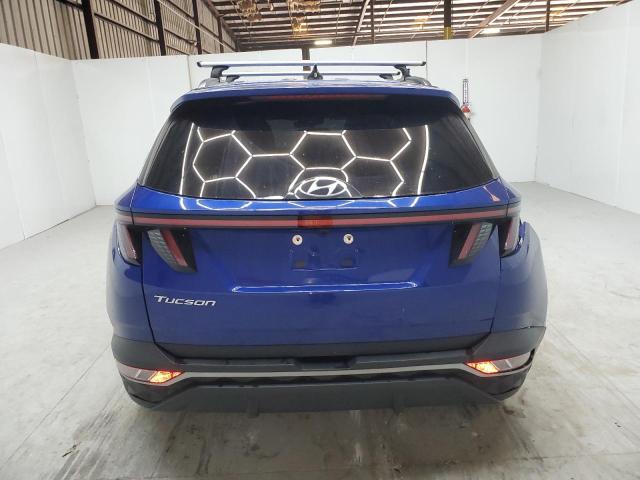 5NMJB3AE9NH056388 - 2022 HYUNDAI TUCSON SEL BLUE photo 6