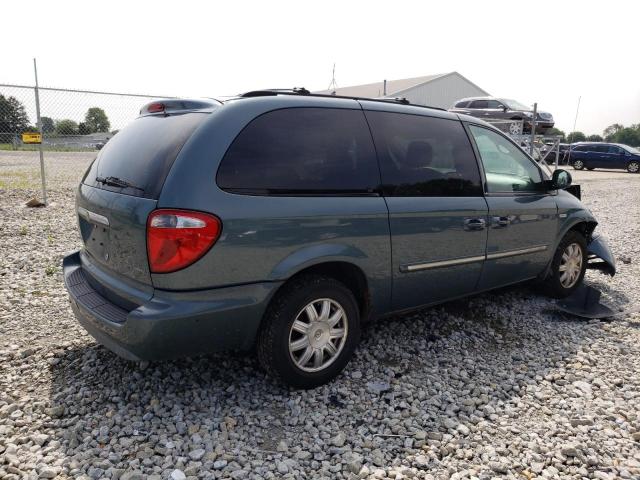 2A4GP54L37R183982 - 2007 CHRYSLER TOWN & COU TOURING Mavi foto 3