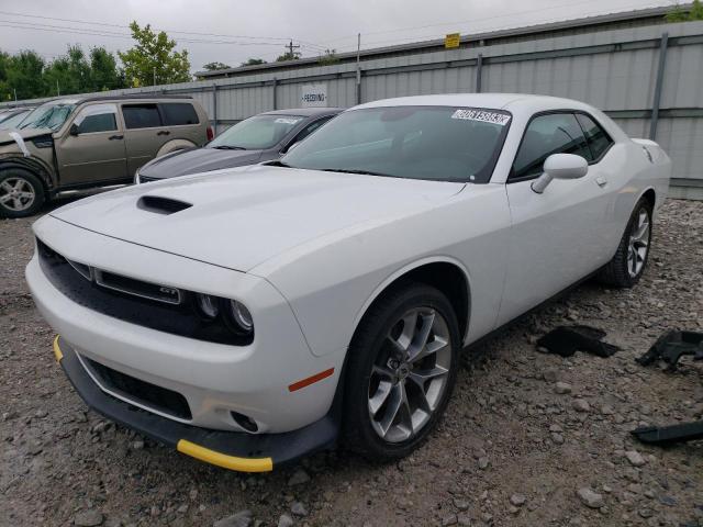 2C3CDZJG4NH171293 - 2022 DODGE CHALLENGER GT WHITE photo 1