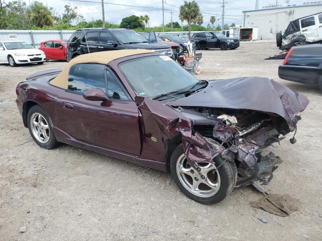 JM1NB3539Y0145196 - 2000 MAZDA MX-5 MIATA BASE MAROON photo 4