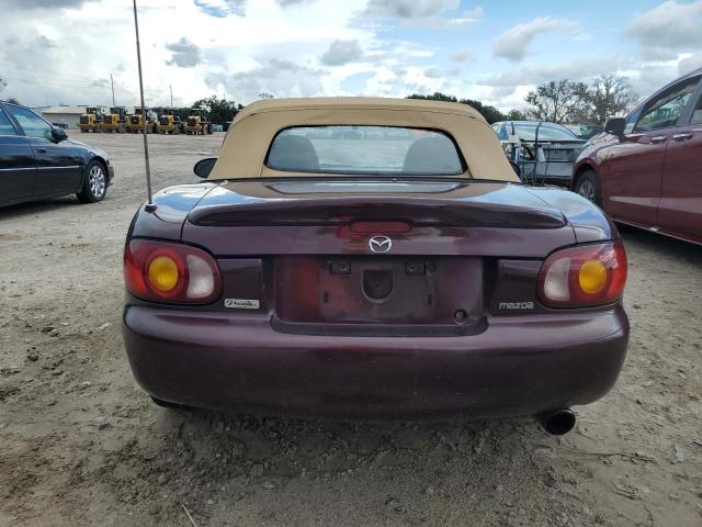 JM1NB3539Y0145196 - 2000 MAZDA MX-5 MIATA BASE MAROON photo 6