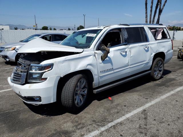 1GNSKJKC4KR106571 - 2019 CHEVROLET SUBURBAN K1500 PREMIER WHITE photo 1